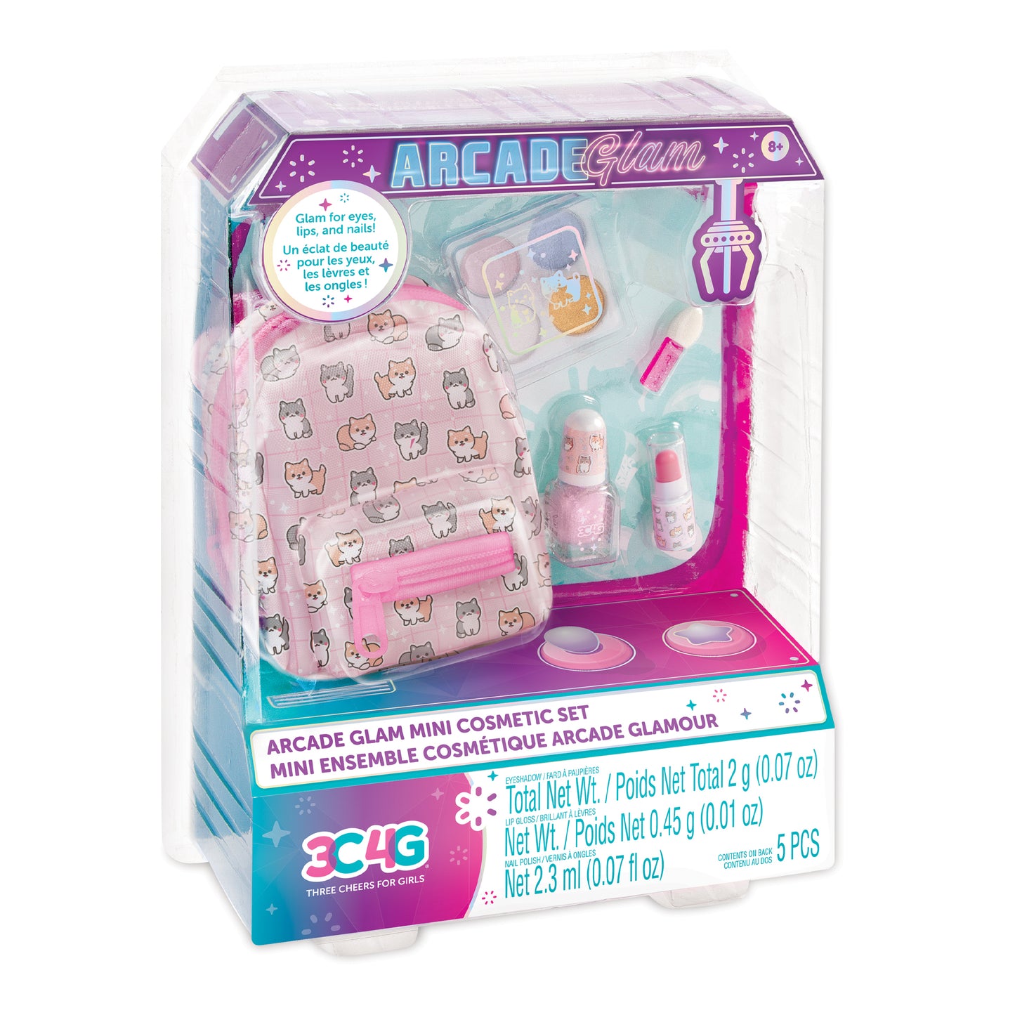 Arcade Glam Mini Cosmetic Set each style sold separately