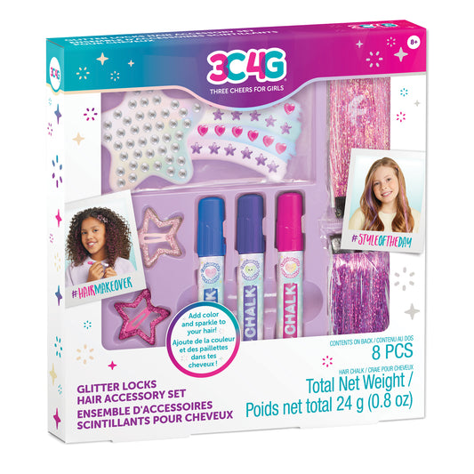 Imagination Land Glitter Locks Hair Accessory Set