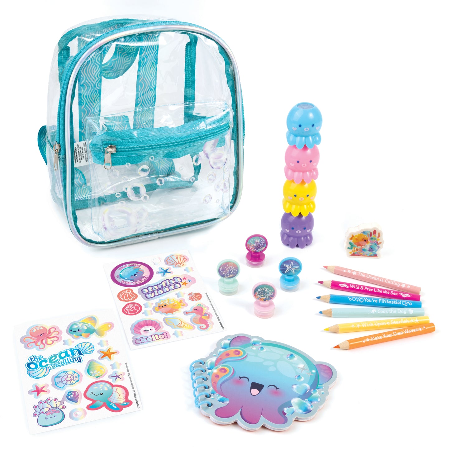 Seas the Day Portable Stationery Set