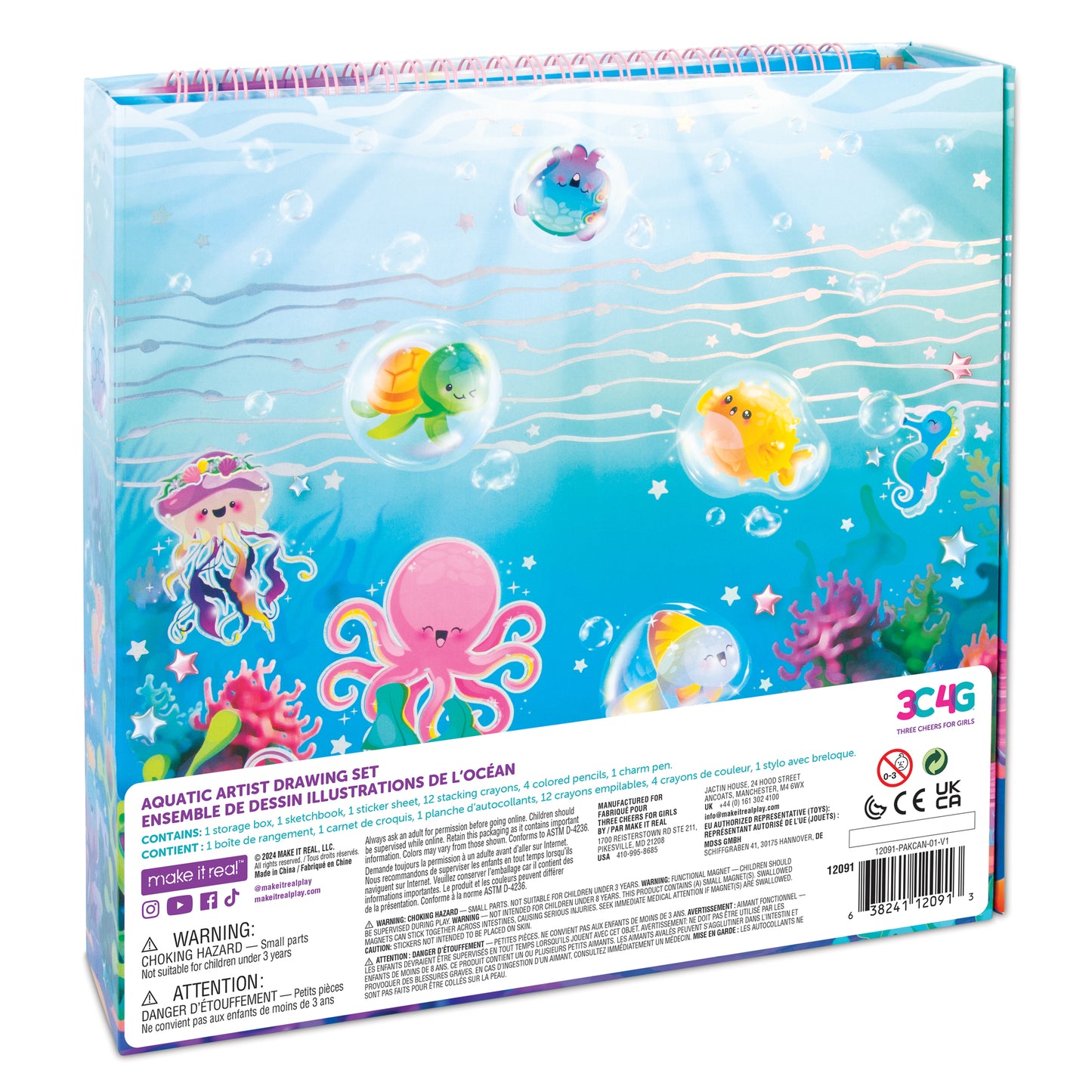 Aquatic Artist Drawing Set