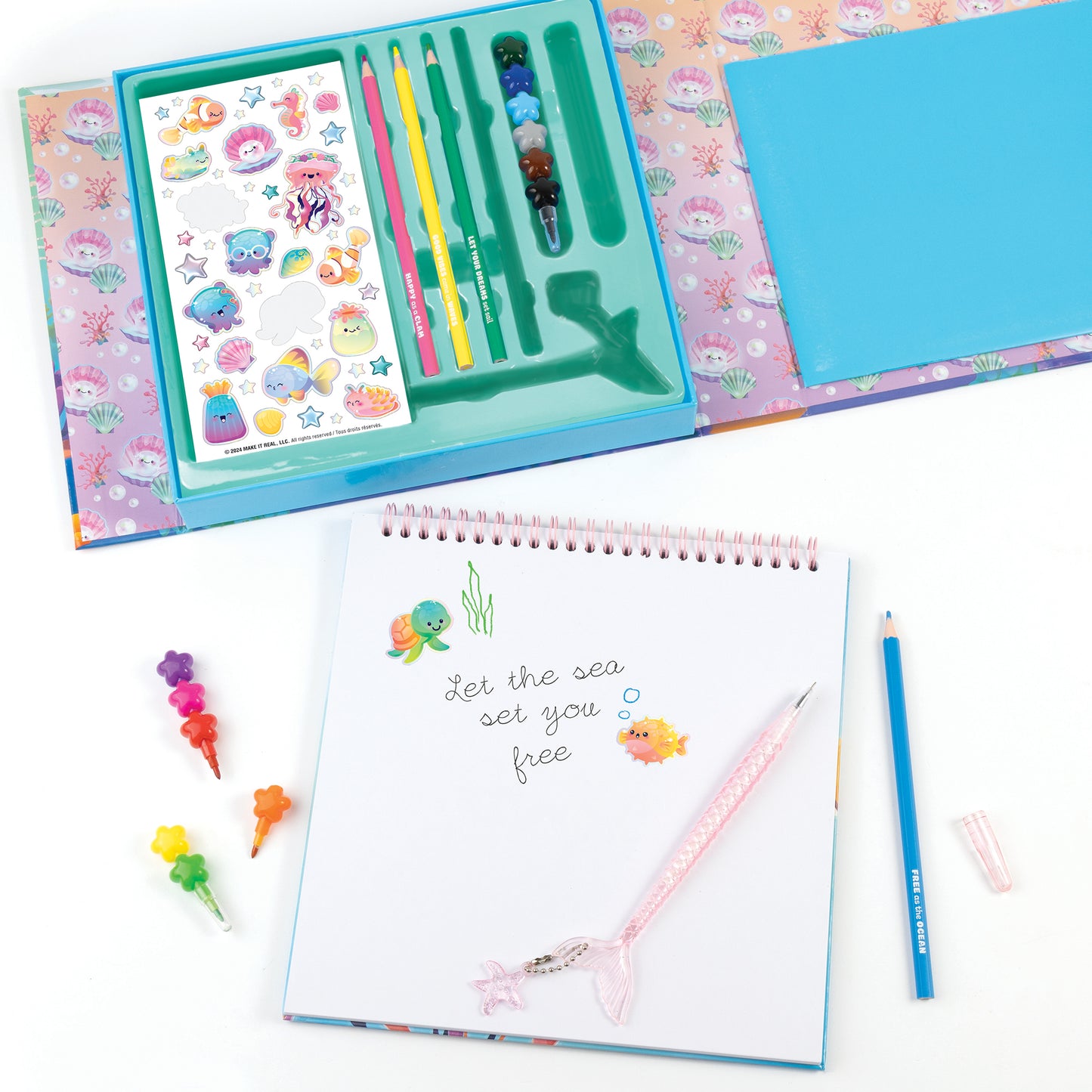 Aquatic Artist Drawing Set