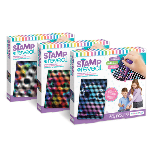 Stamp To Reveal™ Single (Ast of 3 styles - Puff, Glow, Unicorn)