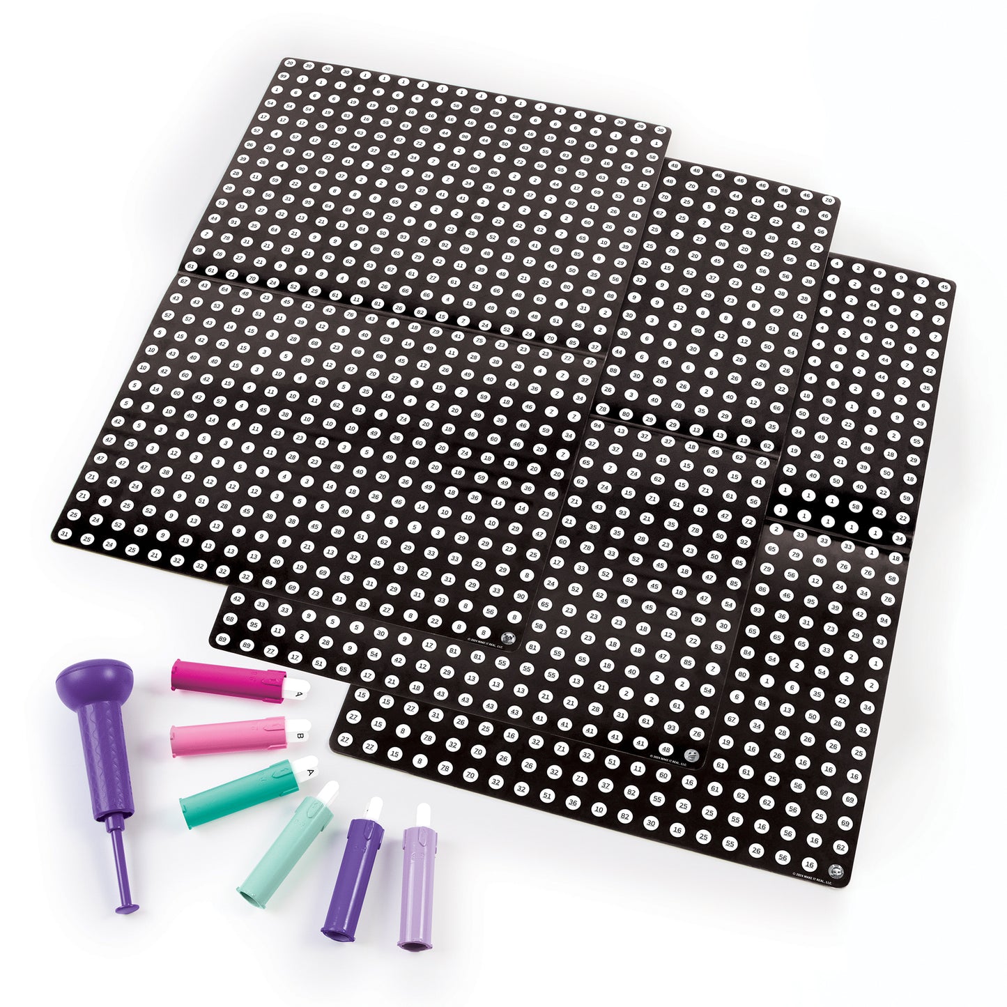 Stamp To Reveal™ Satisfying Dot Art - 3 pk