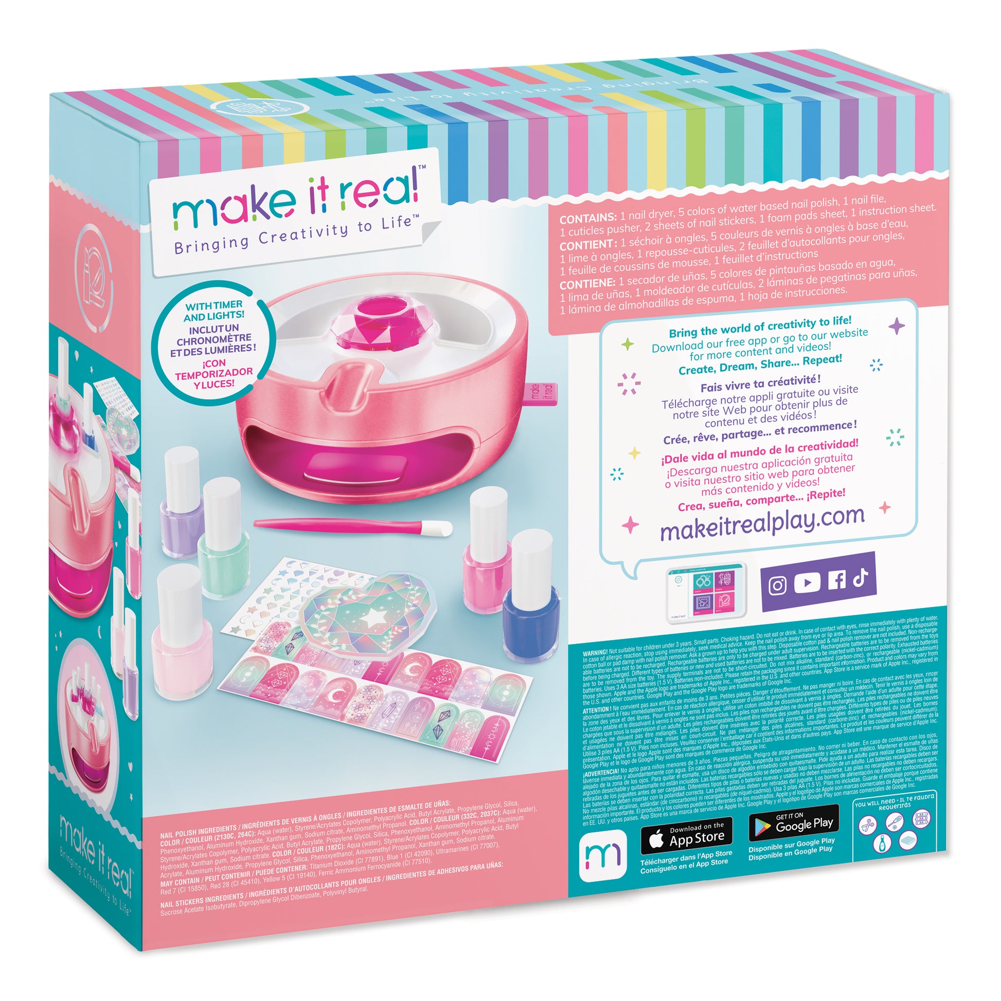Make It Real Color Fusion Light Magic Nail Dryer