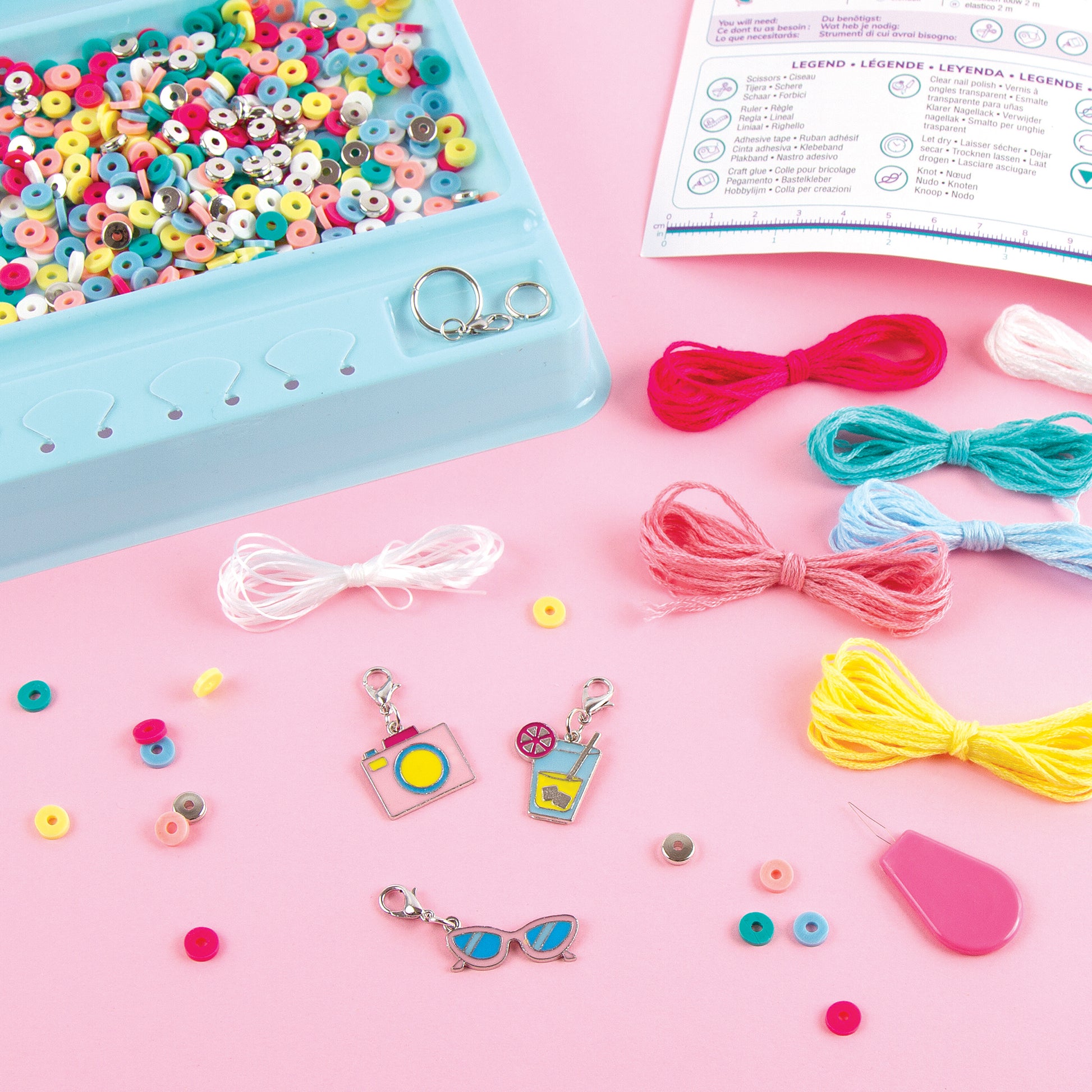 Make It Real 3356pc Heishi Beads Case Kit