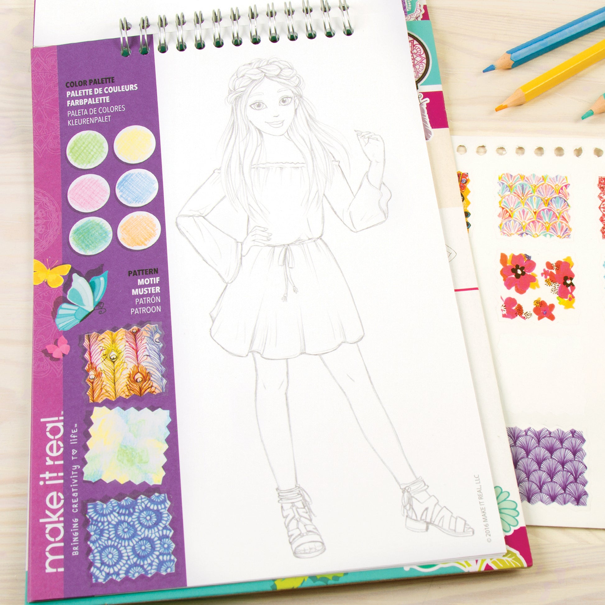 Fashion Design Sketchbook 3