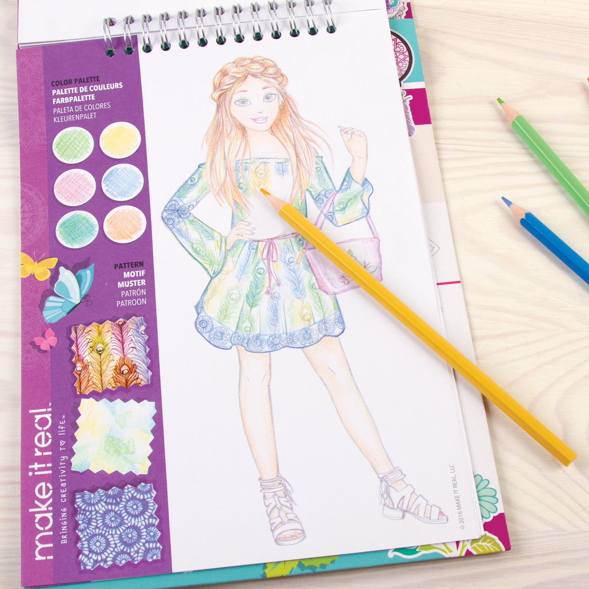 Fashion illustration sketchbook best sale