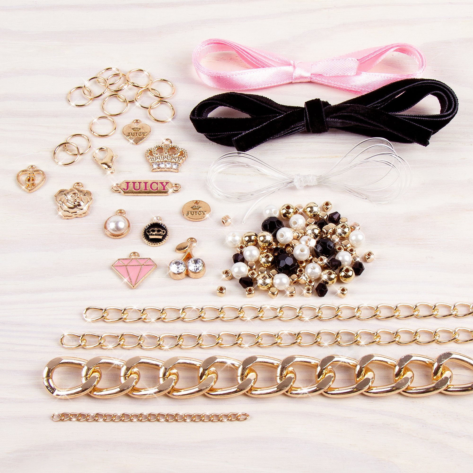 Juicy couture discount bracelet necklace bundle